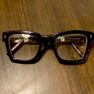 Warby Parker Black Square Glasses